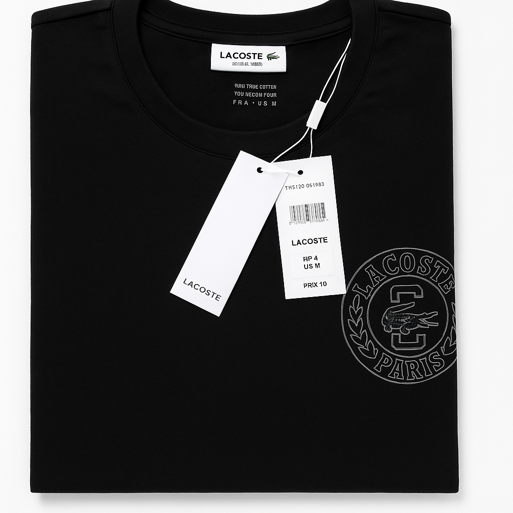 T-Shirt da Lacoste casual (preta)