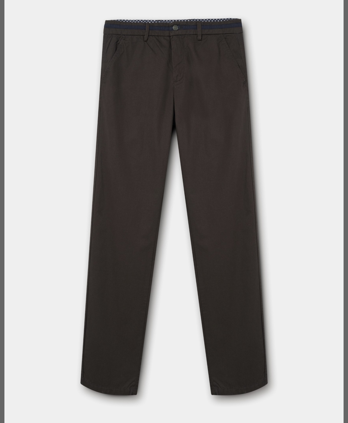 Calça chino Giovanni Galli (Castanho)